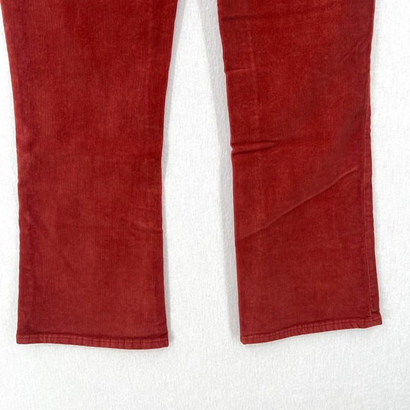 MADEWELL Pants Womens 27 Rust Cali Demi Boot Jeans Corduroy Button Front Edition - Picture 8 of 16